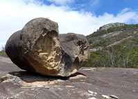 Tafoni and Mt Norman